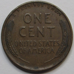 1933 D Lincoln Wheat Cent - Great Depression era Denver mintmark American wheat penny