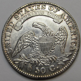 1832 Capped Bust Half Dollar - high grade antique early American silver coin