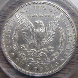 1884 S Morgan Dollar - ANACS AU 55 Details - better date and condition American silver dollar