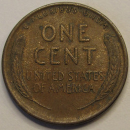 1920 Lincoln Wheat Cent - higher grade antique American wheat penny