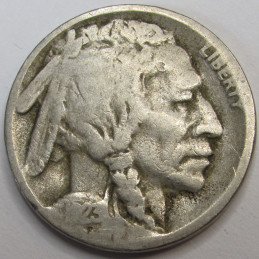 1923 S Buffalo Nickel - antique San Francisco mintmark better date coin