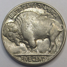 1936 Buffalo Nickel - antique beautiful condition five cent coin