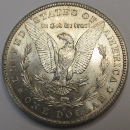 1901 S Morgan Dollar - uncirculated beautiful American silver dollar coin