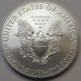 2008 American Silver Eagle - pure silver coin