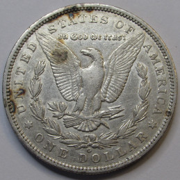 1892 O Morgan Dollar - antique better date New Orleans mint silver dollar