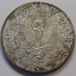 1878 S Morgan Dollar - antique first year of issue San Francisco mintmark silver dollar