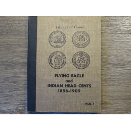 Library of Coins album for Flying Eagle and Indian Cents - vintage coin supply