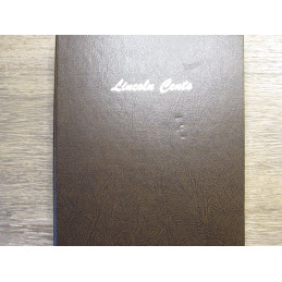 Dansco Album for Lincoln Cents - 1909-1995 - business strikes - vintage coin supply