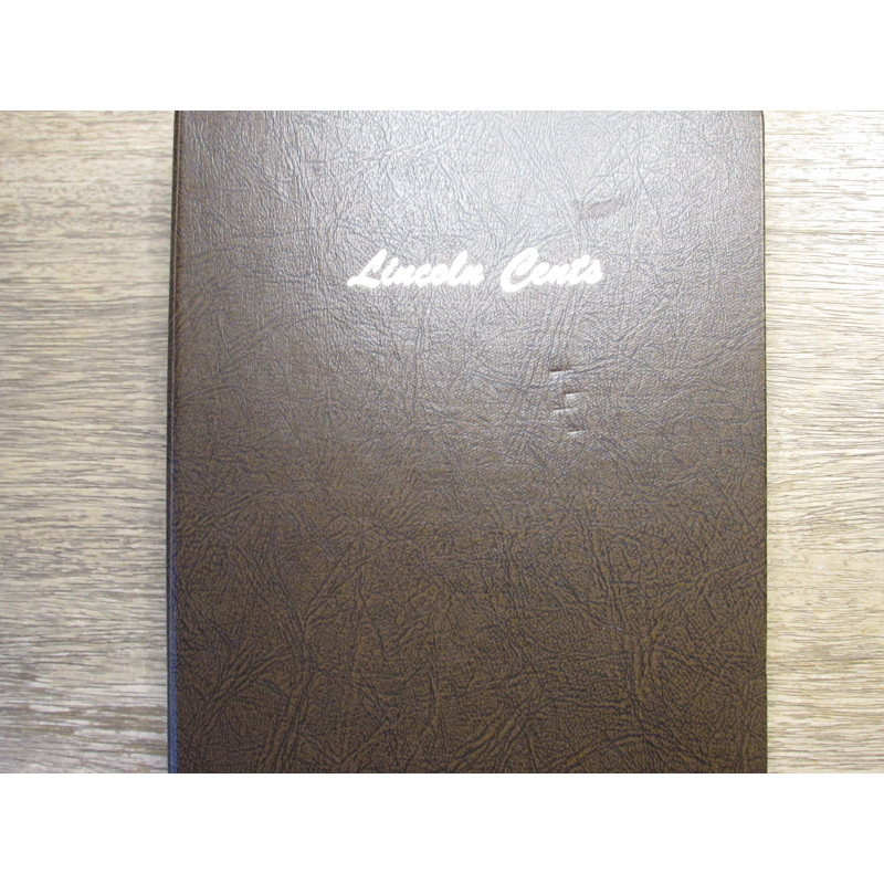 Dansco Album for Lincoln Cents - 1909-1995 - business strikes - vintage coin supply