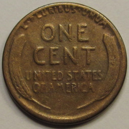 1926 S Lincoln Wheat Cent - antique San Francisco mintmark American wheat penny