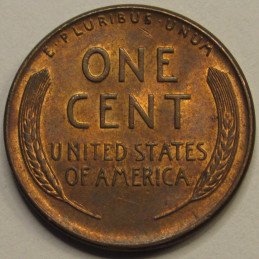 1947 Lincoln Wheat Cent - vintage American wheat penny