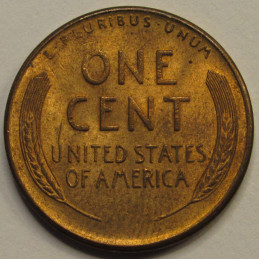 1950 S Lincoln Wheat Cent - vintage San Francisco mintmark American wheat penny