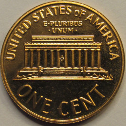 1963 Lincoln Memorial Cent - vintage sixties reflective proof coin