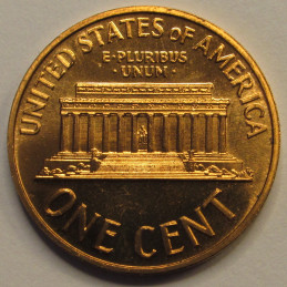 1965 SMS Lincoln Memorial Cent - vintage prooflike penny