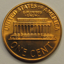 1966 SMS Lincoln Memorial Cent - vintage prooflike American penny