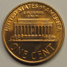 1967 SMS Lincoln Memorial Cent - vintage prooflike American penny