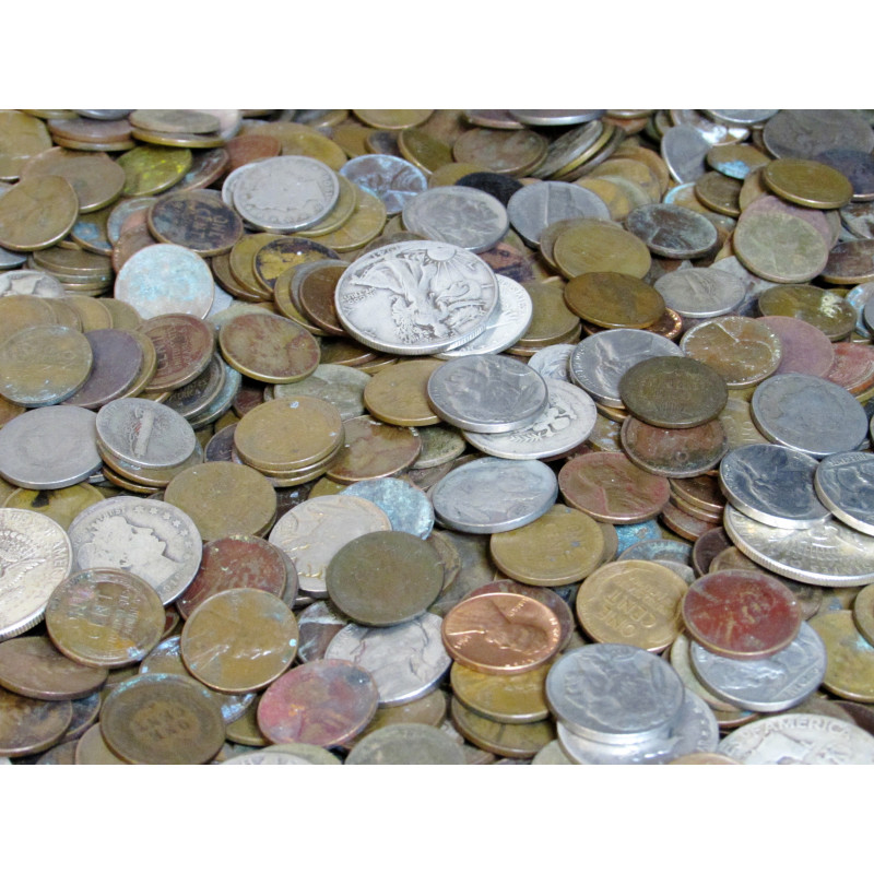 bag of silver coins for sale