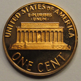 1981 S Lincoln Memorial Cent - vintage San Francisco mintmark American penny