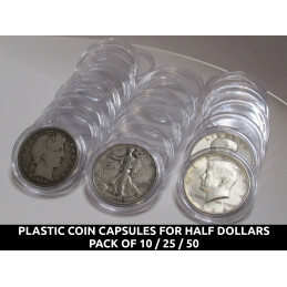 Half dollar sized Plastic...