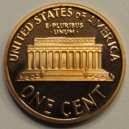 2002 S Lincoln Memorial Cent - vintage American proof penny