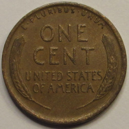 1920 Lincoln Wheat Cent - better grade antique American wheat penny