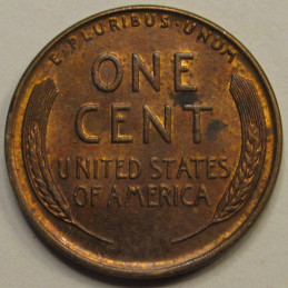 1939 Lincoln Wheat Cent - vintage American wheat penny