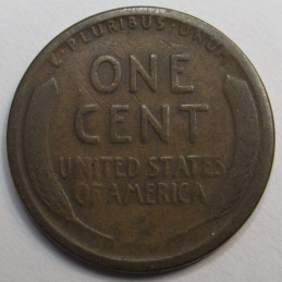 1914 D Lincoln Wheat Cent - key date low mintage American wheat penny