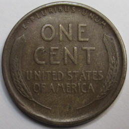 1909 S Lincoln Wheat Cent - key date San Francisco mintmark American wheat penny