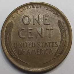 1920 Lincoln Wheat Cent - high grade antique American wheat penny