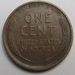 1921 Lincoln Wheat Cent - antique higher grade American wheat penny