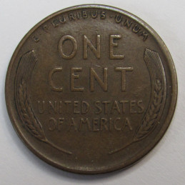 1928 D Lincoln Wheat Cent - higher grade antique American wheat penny