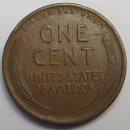 1929 Lincoln Wheat Cent - antique higher grade American wheat penny