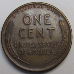 1929 Lincoln Wheat Cent - higher grade American antique penny