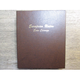 Dansco Album for European Union Euro Coinage - vintage coin supply