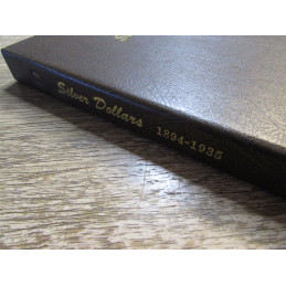 Dansco Album for Silver Dollars - 1894-1935 - for Morgan and Peace Dollars