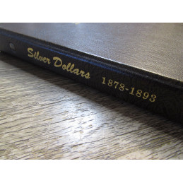 Dansco Album for Silver Dollars - 1878-1893 - for Morgan Dollars