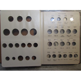 Dansco Album for United States Type coins - 7070 - vintage coin supply