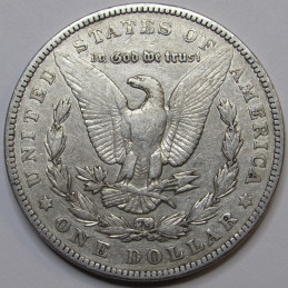 1902 Morgan Dollar - antique American silver dollar coin