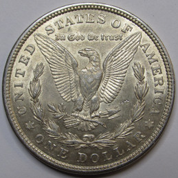 1921 Morgan Dollar - antique final year of issue American silver dollar