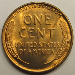 1939 Lincoln Wheat Cent - antique high grade uncirculated American wheat penny