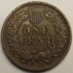 1906 Indian Head Cent - antique higher grade old American penny