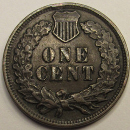 1907 Indian Head Cent - antique better condition American penny