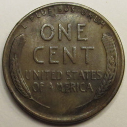 1933 D Lincoln Wheat Cent - antique better condition Great Depression era penny