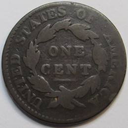 1817 Coronet Head Large Cent - 13 stars - antique very old American penny