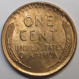 1951 Lincoln Wheat Cent - vintage American uncirculated penny