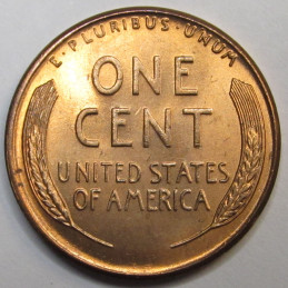 1949 D Lincoln Wheat Cent - vintage American Denver mintmark penny