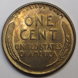 1940 Lincoln Wheat Cent - vintage uncirculated American wheat penny