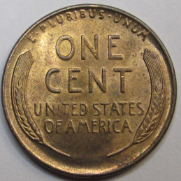 1941 Lincoln Wheat Cent - vintage uncirculated American wheat penny