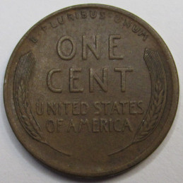 1929 D Lincoln Wheat Cent - higher grade Denver mintmark American wheat penny