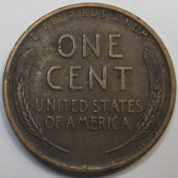 1918 S Lincoln Wheat Cent - antique San Francisco mintmark American penny